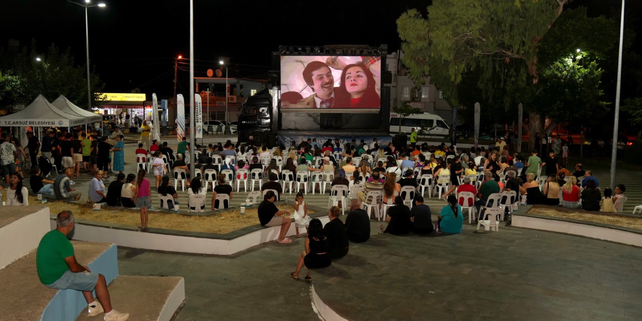 Altın Koza’nın film gösterimi Arsuz’da gerçekleştirildi