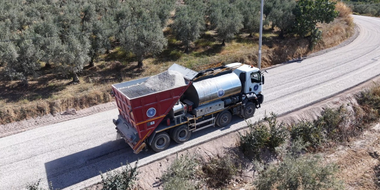 Bursa Kestel’de 4 mahallede 11,5 kilometrelik yol yenilendi