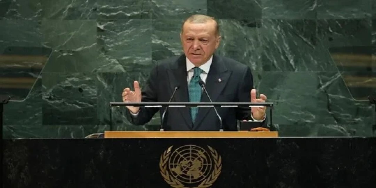 Erdoğan'dan BM kürsüsünde Filistin vurgusu: Sesi olacağız