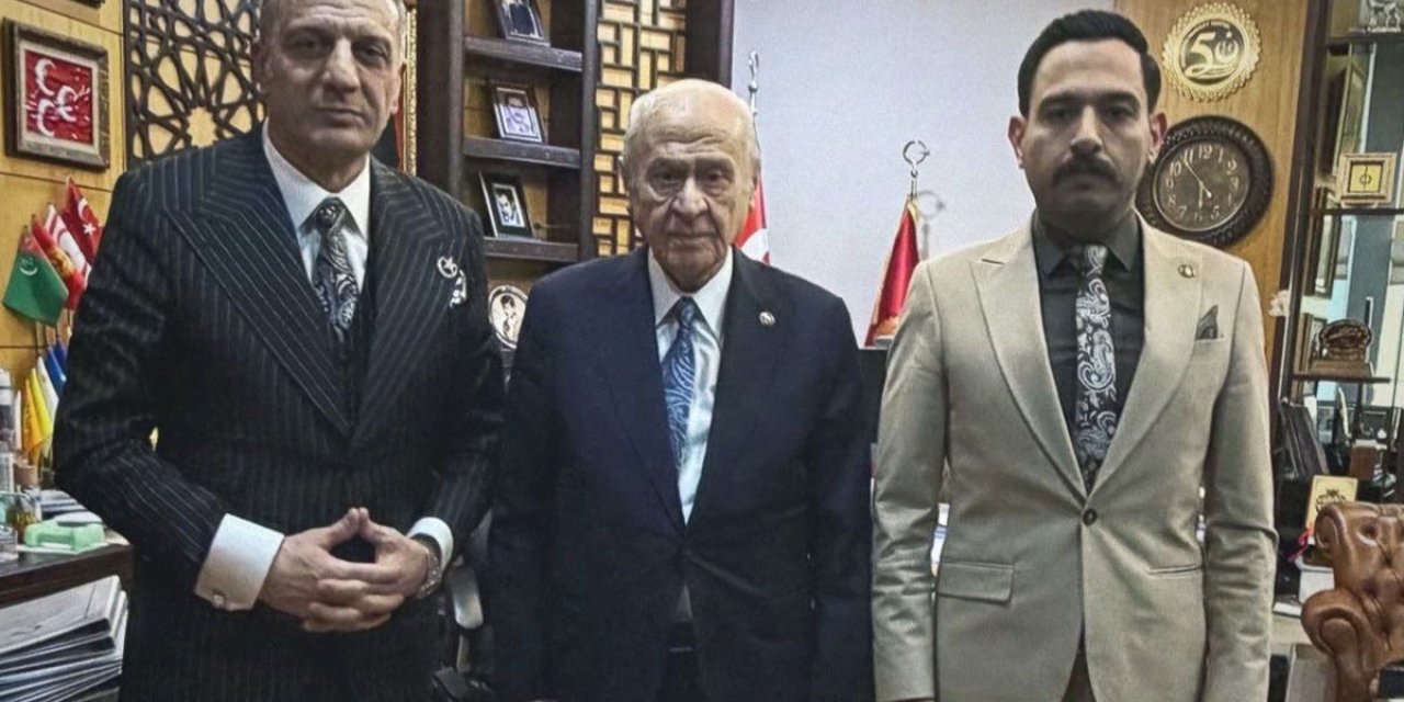 Selahattin Yılmaz tahliye olup Bahçeli'yi ziyaret etti
