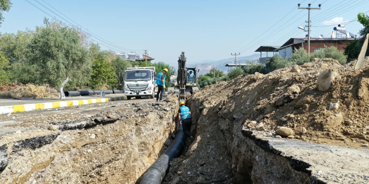 Aydın Bozdoğan’da 5,8 Milyon TL’lik kanalizasyon yatırımı