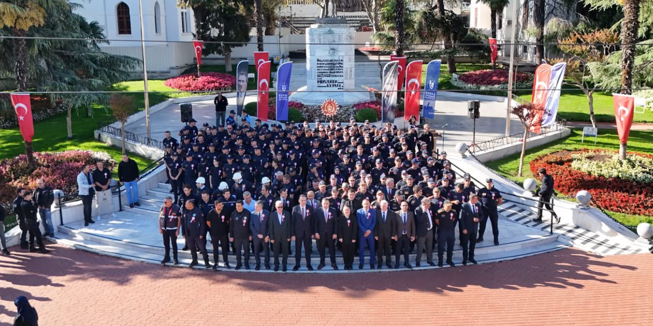 Bursa İtfaiyesi 312’nci kuruluş yıl dönümünü kutladı