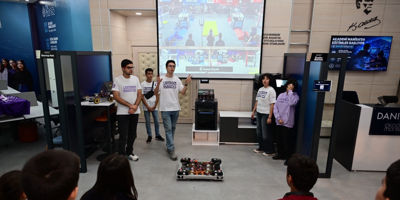 Manisa’da gençlere robotik ve mühendislik deneyimi