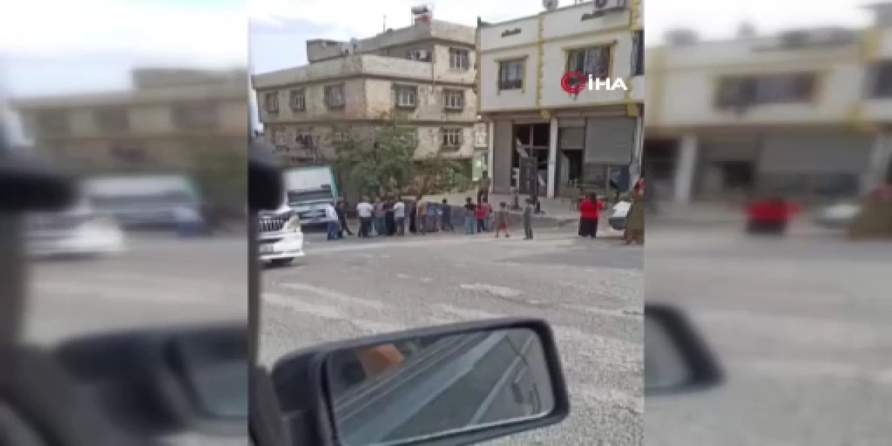 Freni boşalan kamyon dehşet saçtı