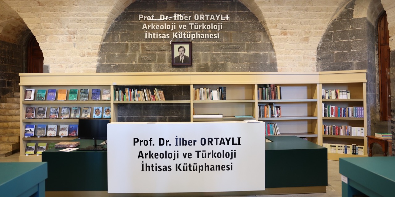 Gaziantep’te İlber Ortaylı adına ihtisas kütüphanesi açıldı