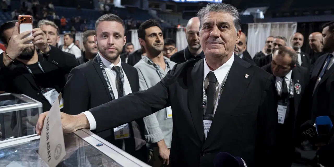 Beşiktaş'ta seçim sonucu belli oldu! Serdal Adalı yeniden başkan