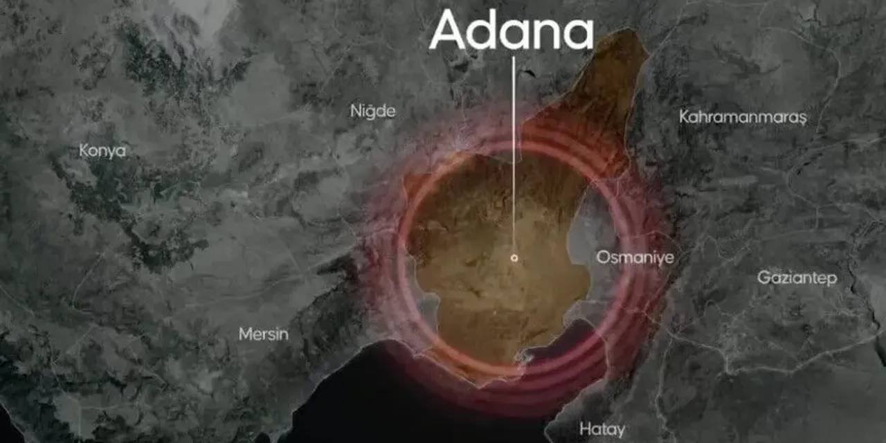 1 saat arayla Adana'da yeniden 4'lük deprem