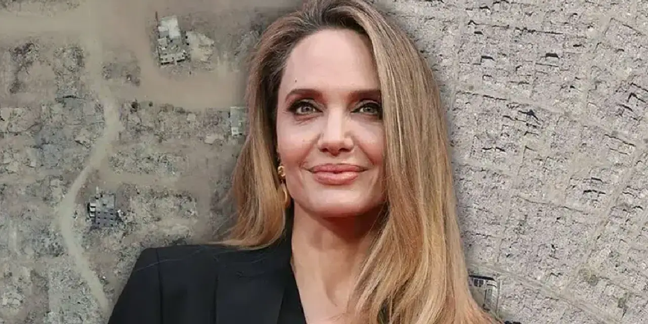 Angelina Jolie, Gazze'deki yıkımı uydu görüntüleriyle gündeme taşıdı