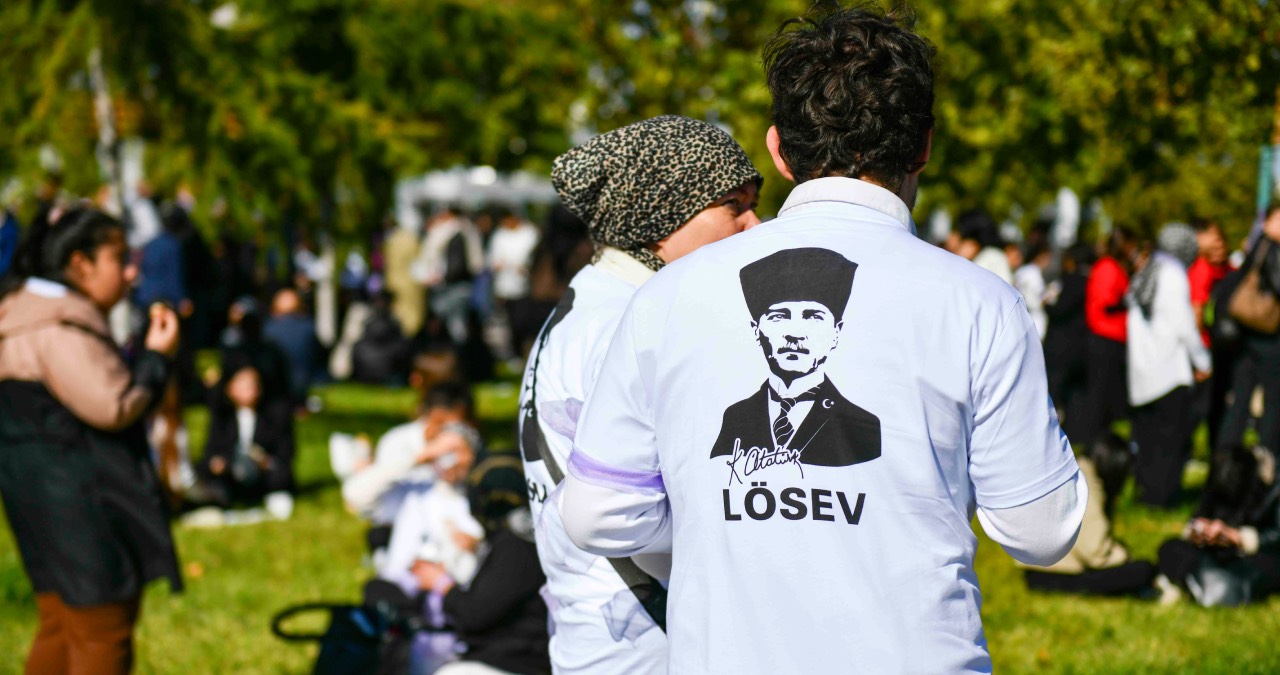 LÖSEV ailesi Anıtkabir buluşması öncesi Ankapark’ta bir araya geldi