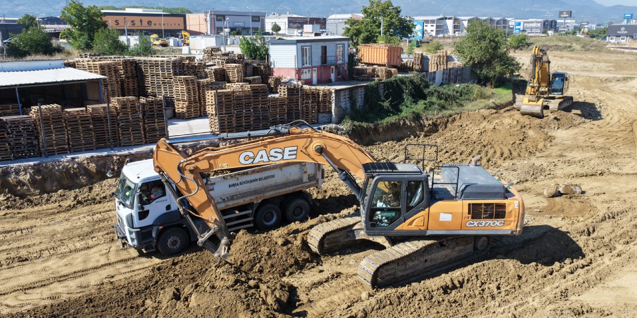 Bursa Büyükşehir’den İnegöl’e 7 kilometrelik yeni yol