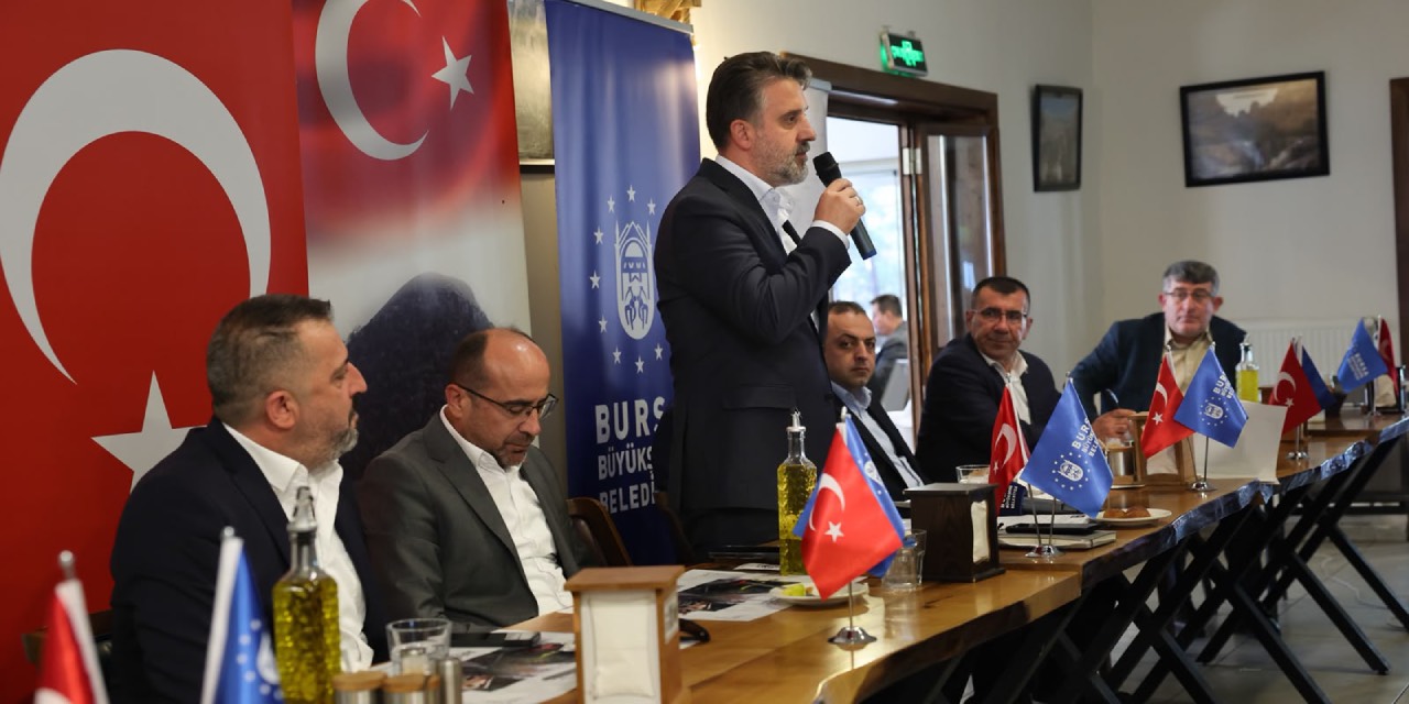 Bursa Büyükşehir Başkan Vekili Biba, Orhaneli muhtarlarının taleplerini dinledi