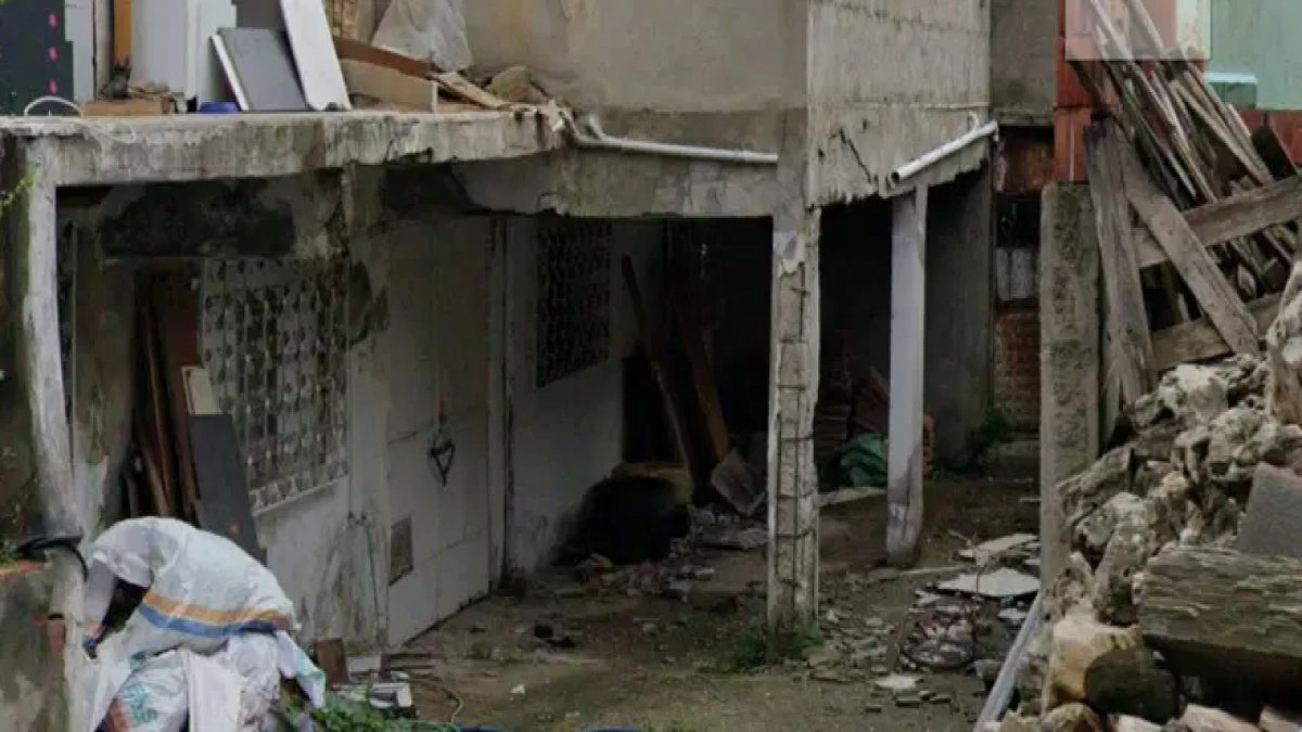 Maltepe'de çöken binanın eski görüntüleri ortaya çıktı: Kolonlardaki demirler dışarıdan görülüyor