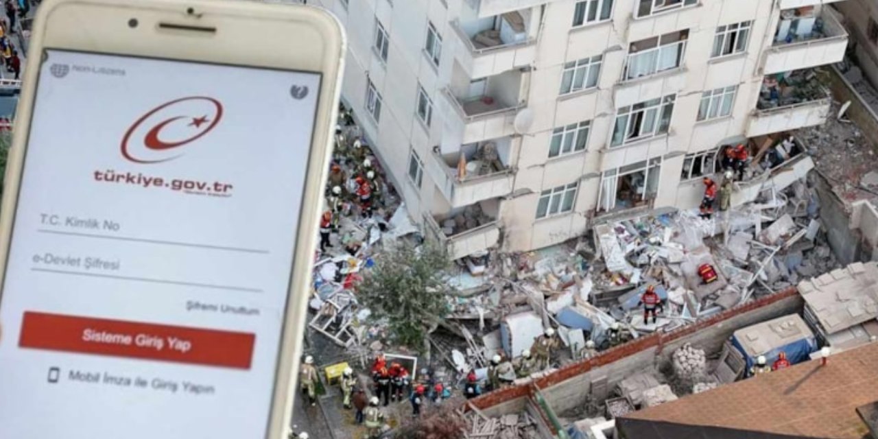 Maltepe’deki bina çökmesinin ardından kritik uyarı: E-Devlet’ten binanızın riskini nasıl sorgularsınız?