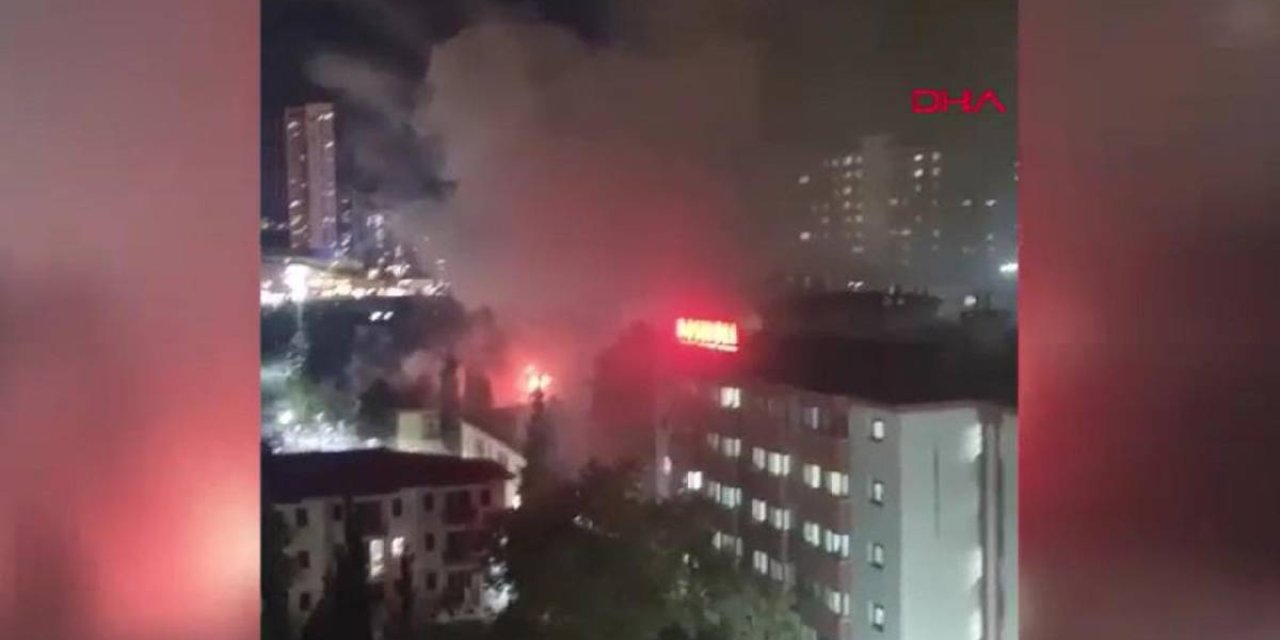 İstanbul'da hastanede büyük yangın! Hastalar tahliye ediliyor