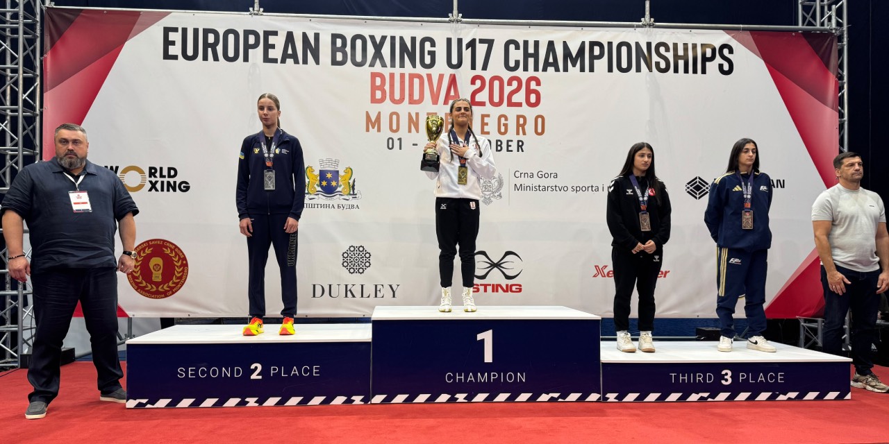 Bursalı boksör Sudem Temuçin Avrupa üçüncüsü oldu