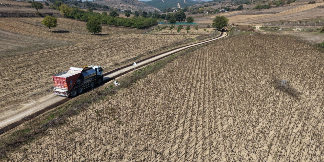 Bursa Büyükşehir’den Yenişehir’de yol yenileme çalışması
