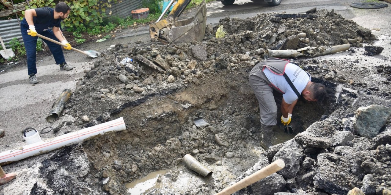 Giresun’da altyapı ve üstyapı çalışmaları sürüyor