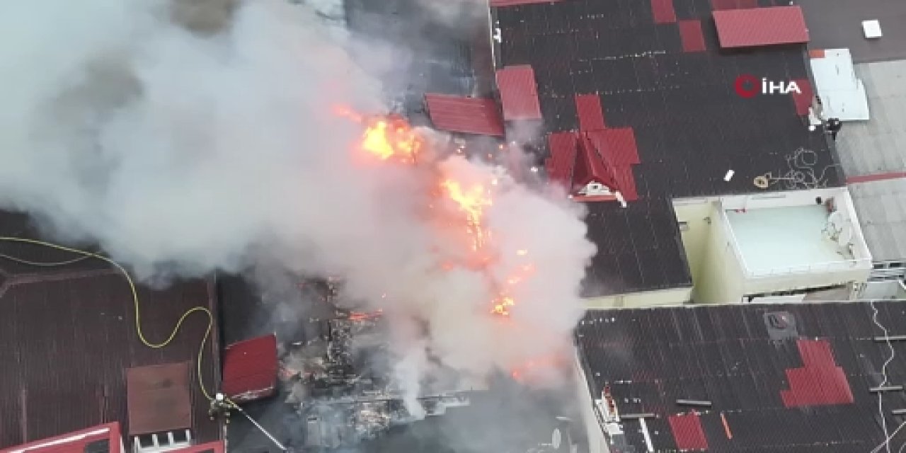 İstanbul'da korkutan yangın: 4 kişi hastanelik oldu