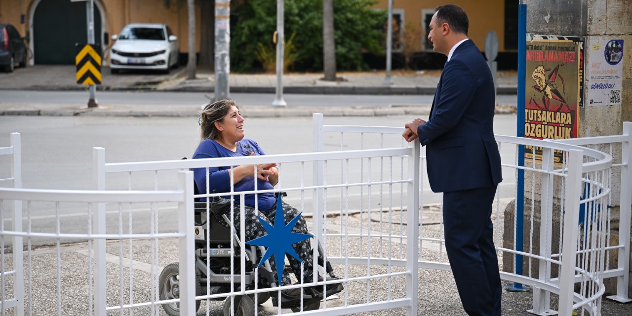 Bornova parklarında motosiklet girişine bariyer önlemi
