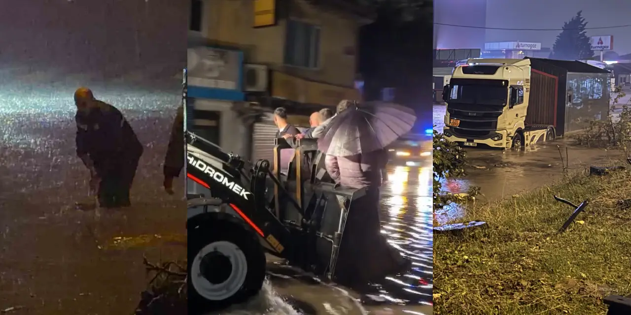 Türkiye adeta sele teslim oldu: Bölgelerden son durum ve ilk kareler