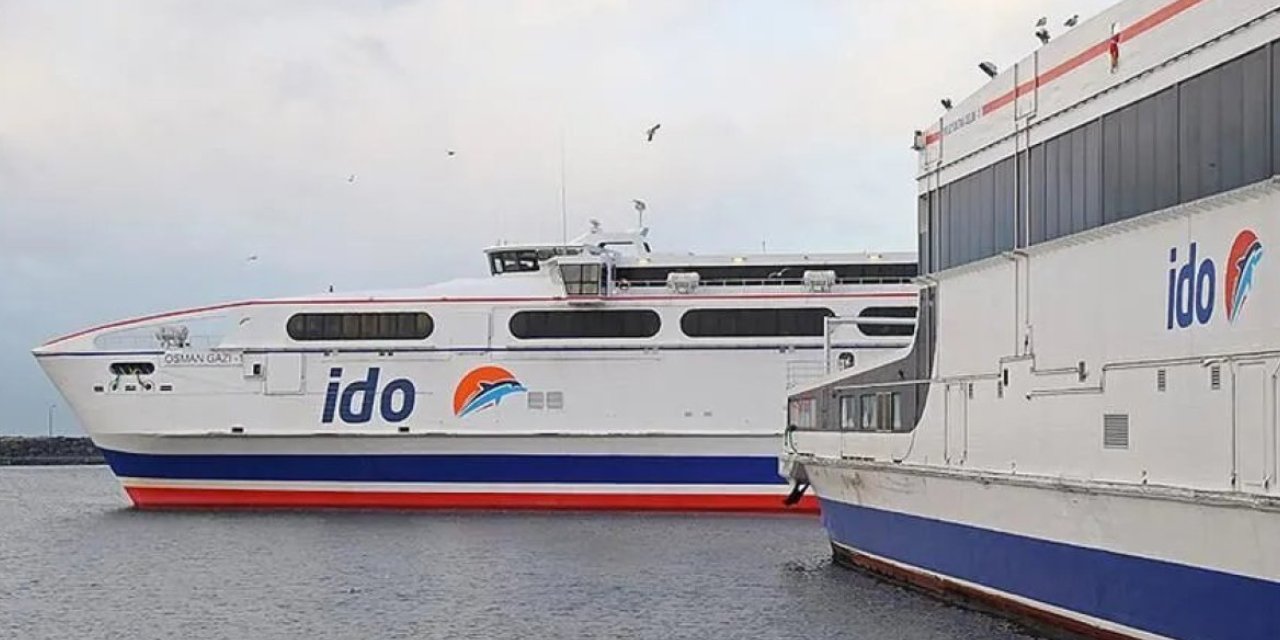 İDO’dan yolculara uyarı: Bursa ve Bandırma seferleri yapılamayacak