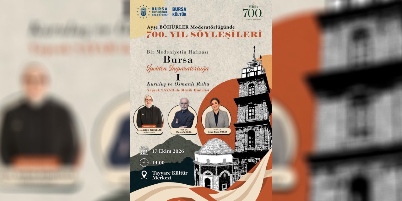 Bursa’nın fethinin 700. yılı söyleşilerle ele alınacak