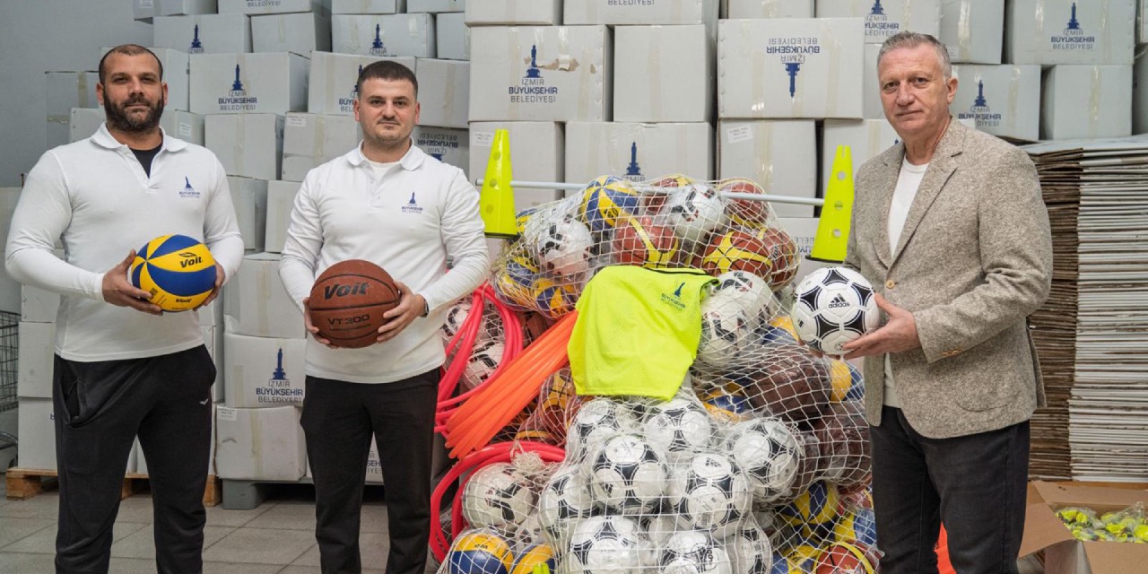 İzmir’de 261 amatör spor kulübüne 36 milyon TL destek