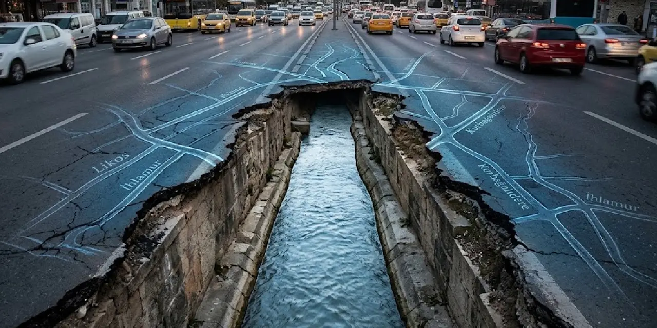 Beşiktaş, Kadıköy, Üsküdar... İstanbul'un en kalabalık illeri meğer dev derelerin üzerine kurulmuş