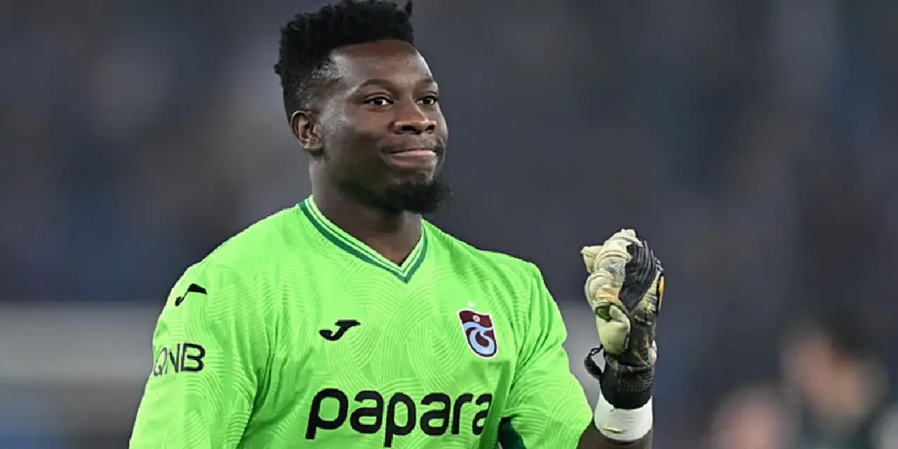 Trabzonspor kalecisi Andre Onana trafik kazası geçirdi! Ailesi de araçtaydı...