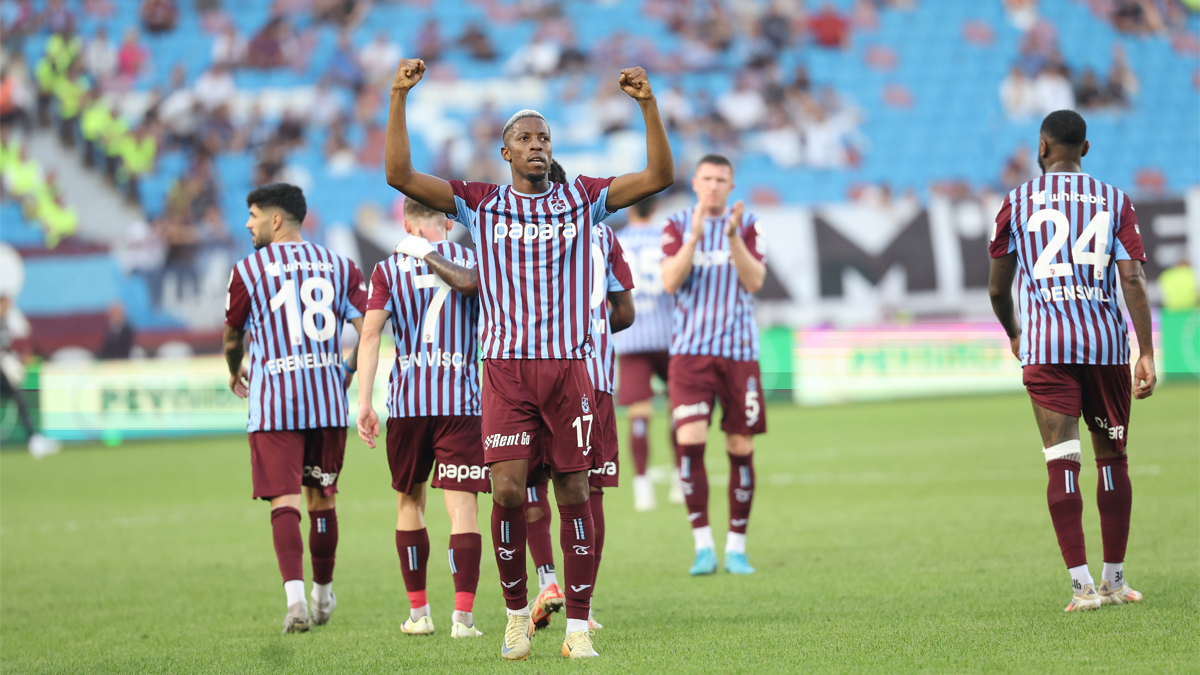 Trabzonspor, Konyaspor'u 3-2 yenerek 3 puan kazandı