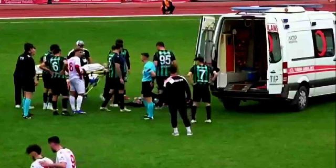 Maçın son dakikalarında yere yığıldı! Futbolcu kalp krizi geçirdi