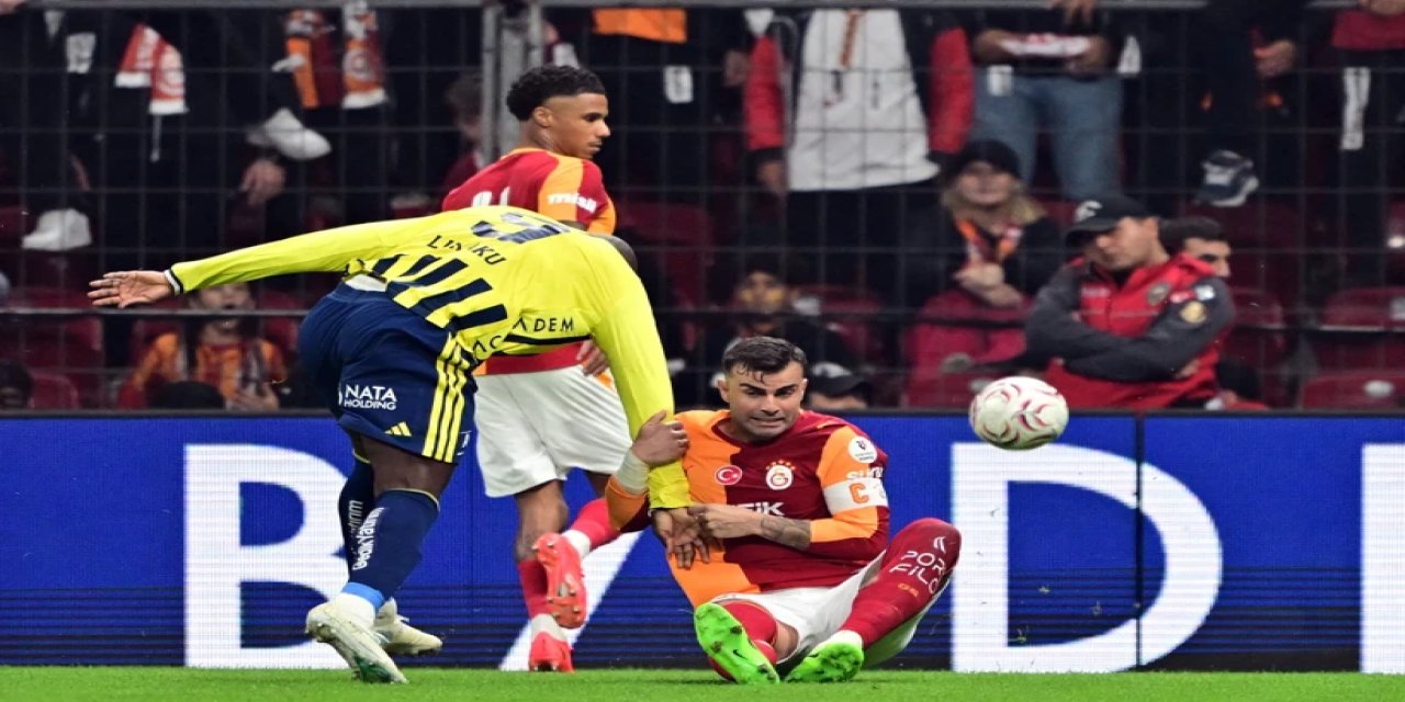 Galatasaray-Fenerbahçe derbisinde kavga çıktı