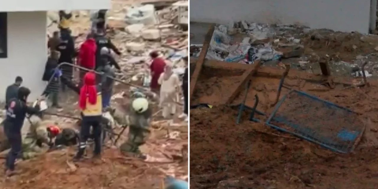 İstanbul'da korku dolu olay! Çamura saplanan çocuğunu kurtarmak isteyen anne de çamura saplandı