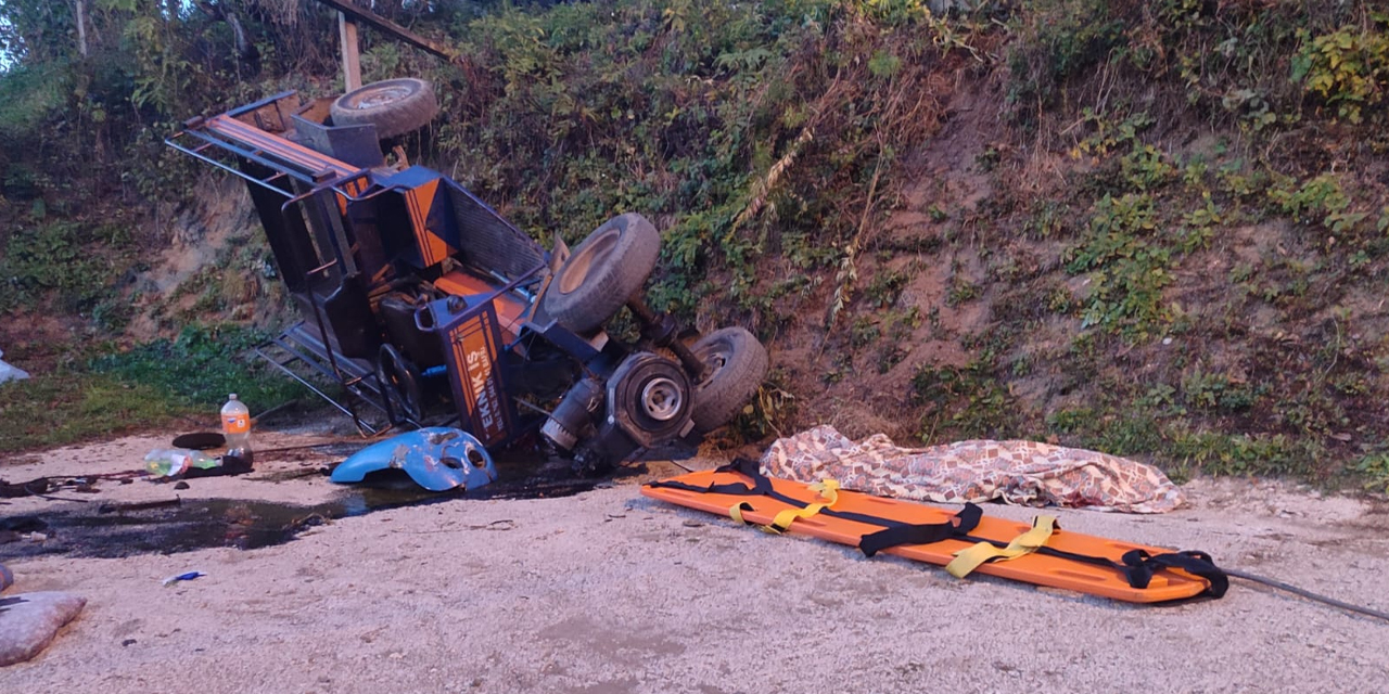 Ordu'da tarım aracı devrildi: 1 ölü, 3 yaralı