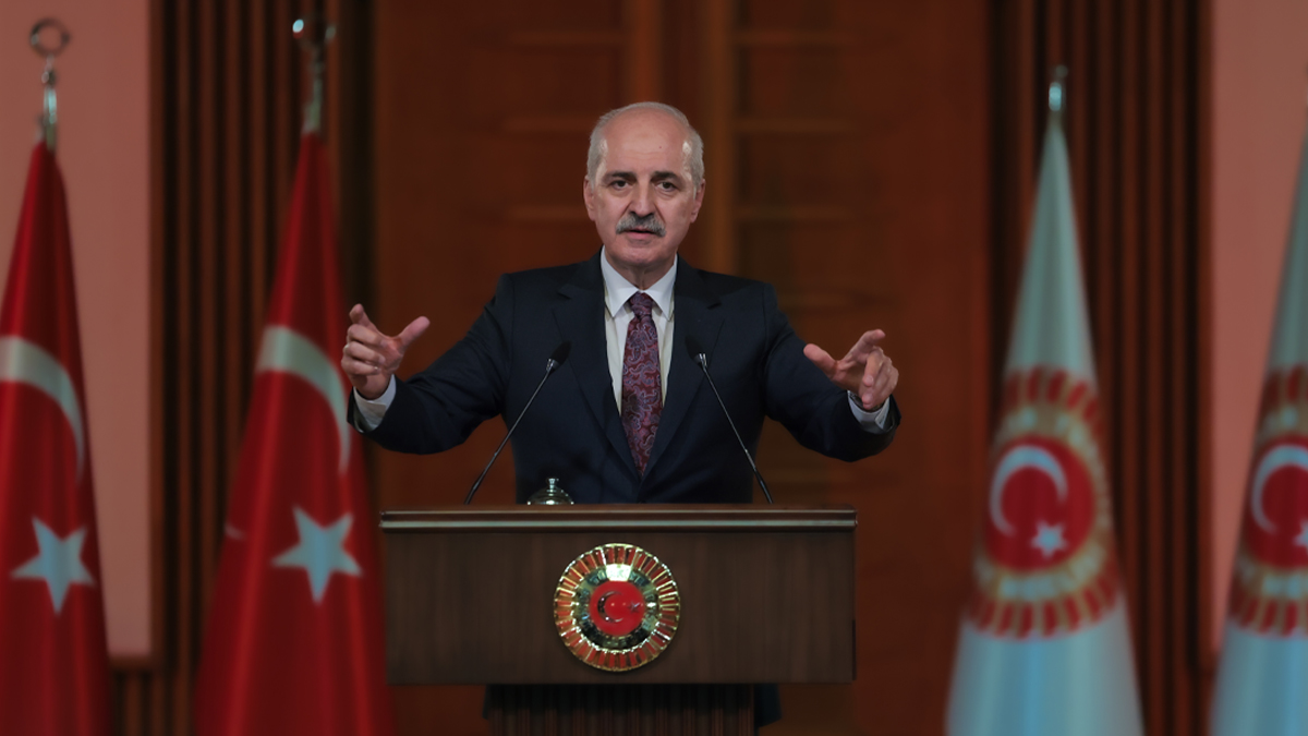 TBMM Başkanı Kurtulmuş'tan Gazze'deki vahşetle ilgili sert eleştiriler