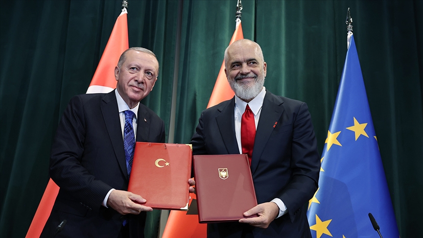 Türkiye ile Arnavutluk arasındaki iş birliği gelişiyor: 4 yeni anlaşma imzalandı