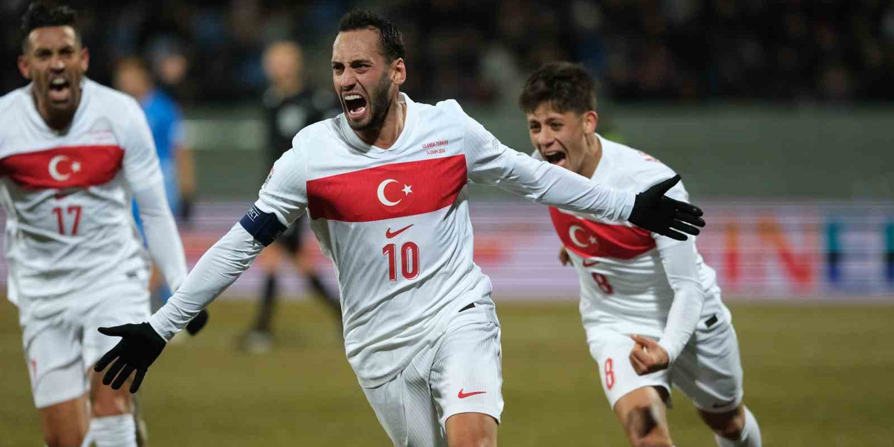 A Milli Futbol Takımı, İzlanda'yı 4-2 mağlup ederek üçüncü galibiyetini aldı