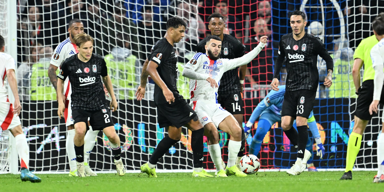 Beşiktaş, Lyon deplasmanında Gedson’un golüyle maçı kazandı