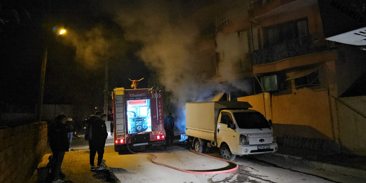 Çorum'da ekmek fırınında yangın: Maddi hasar oluştu