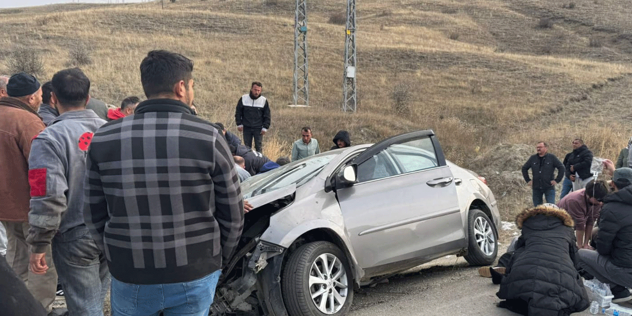 Erzurum'da otomobil, su kanalına çarptı: 3 ölü, 2 yaralı