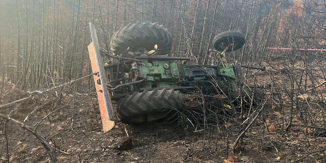 Bolu'da traktör devrildi: Sürücü hayatını kaybetti