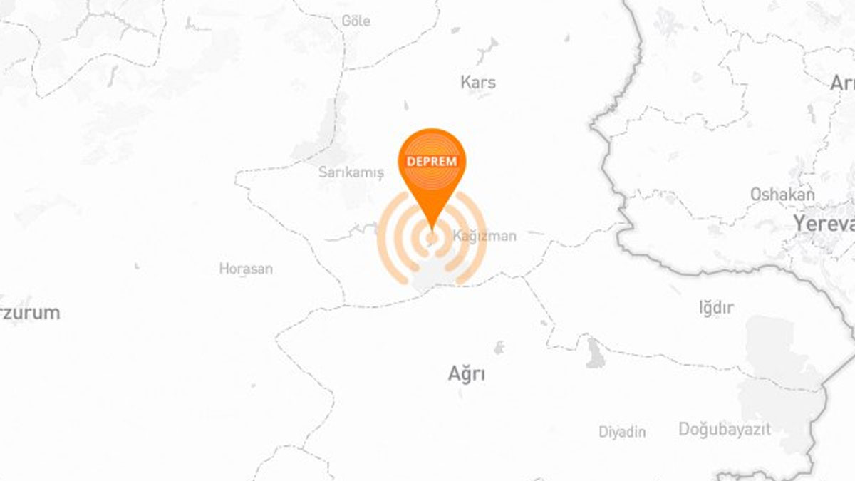 AFAD duyurdu: Kars'ta deprem