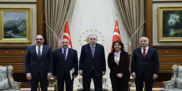 Cumhurbaşkanı - DEM Parti görüşmesi bitti