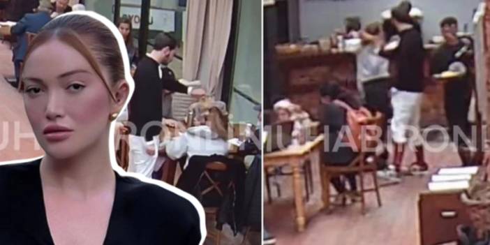 Danla Bilic'i darp eden Berk Çetin'in yeni görüntüleri ortaya çıktı! Bu kez de Danla'nın başından aşağı içecek dökmüş