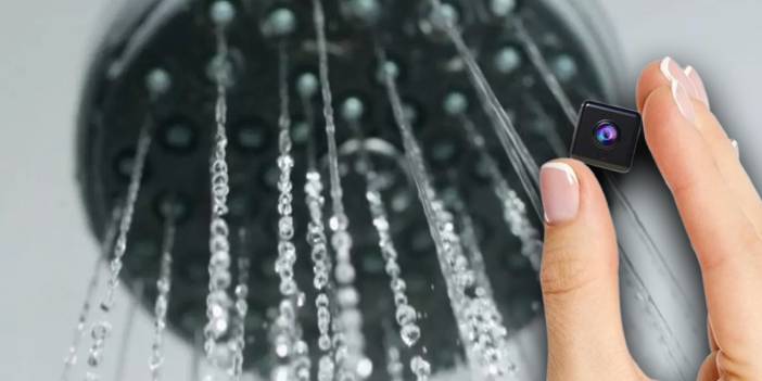 Gizli kameralar artık her yerde! Şampuan şişesine bile yerleştirmişler