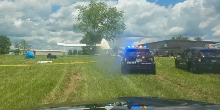 ABD’de en az 16 kişiyi taşıyan uçak düştü