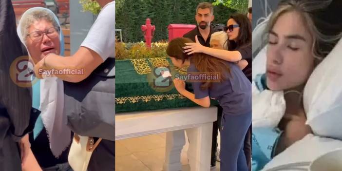 Nihal Candan’a veda: Annesi ve kardeşi gözyaşlarına boğuldu