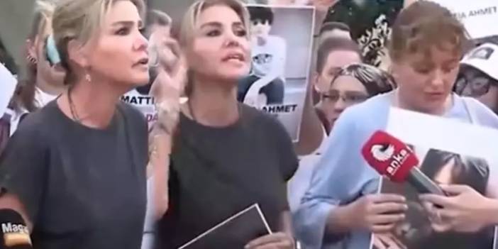 Gülben Ergen eylem yapan Mattia Ahmet Minguzzi'nin annesinin feryadının sesi oldu