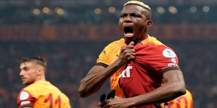 Osimhen, Galatasaray tarihine geçiyor: 7 Avrupa maçında üst üste gol attı