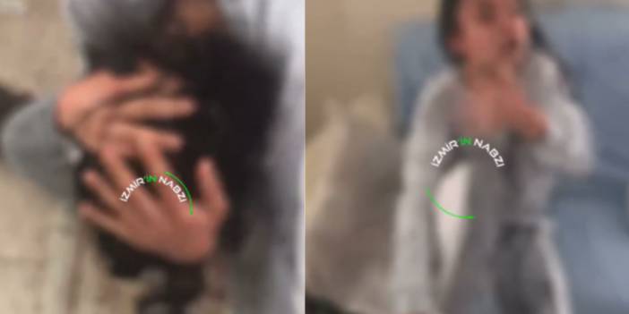 Manisa'da dehşet görüntüler! Kız kardeşini dövüp üzerine kaynar su döktü